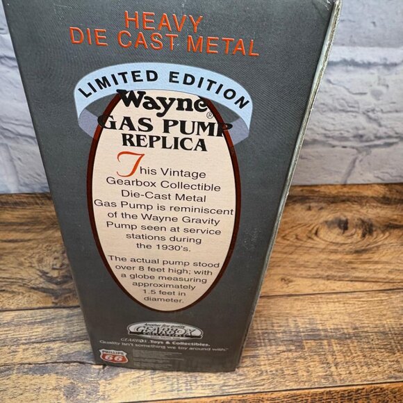 Phillips 66 gasoline limited edition die cast metal collector gas pump replica - Picture 3 of 8